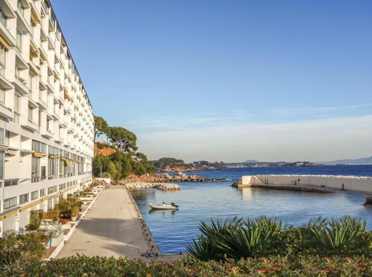 Horizon Bleu Bandol : Appartement Pieds Dans L'Eau Bagian luar foto