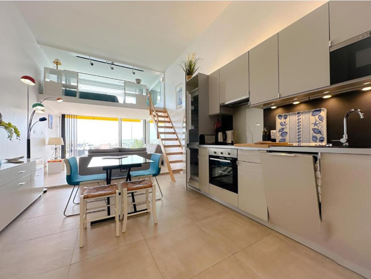 Horizon Bleu Bandol : Appartement Pieds Dans L'Eau Bagian luar foto