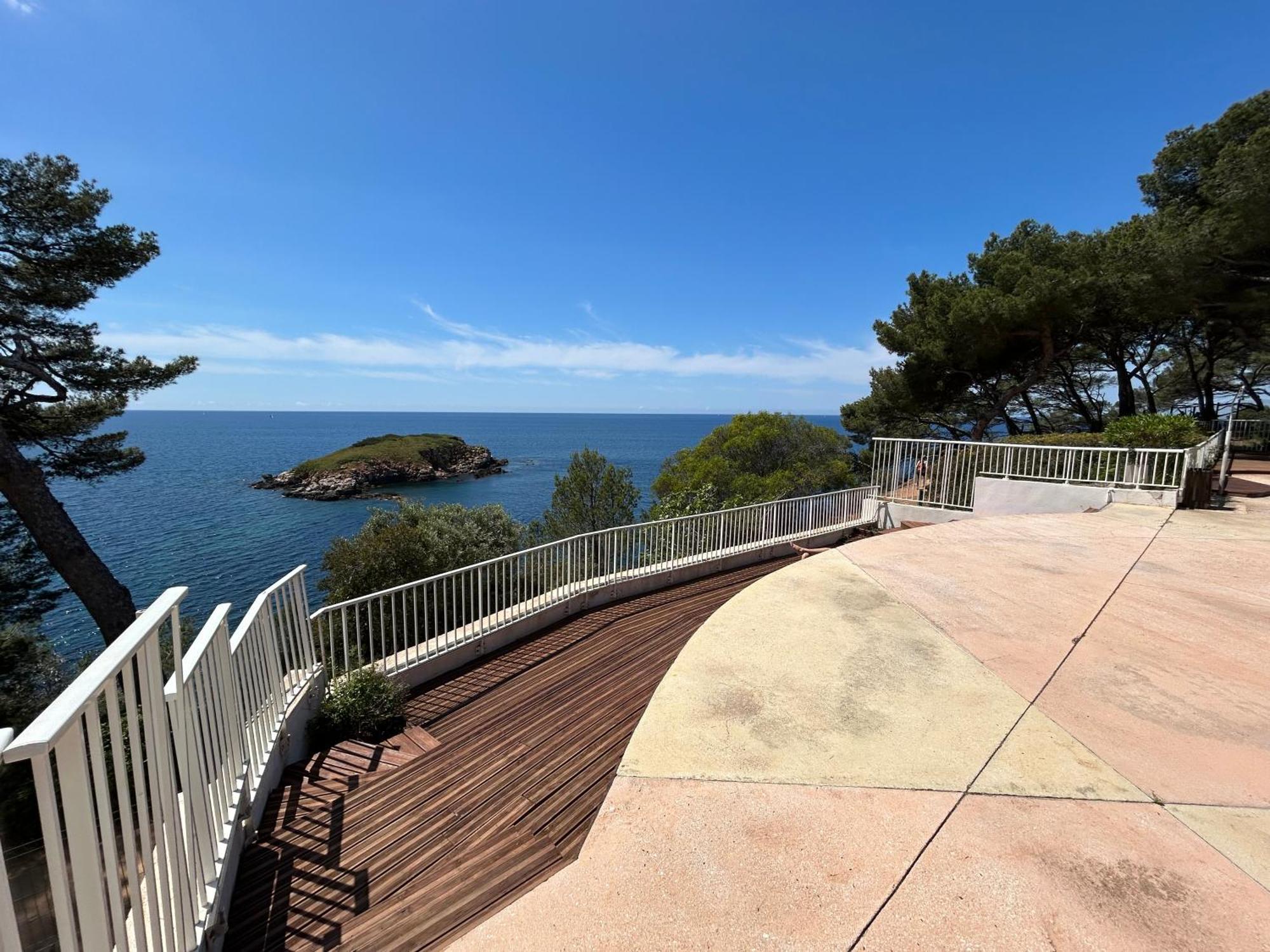 Horizon Bleu Bandol : Appartement Pieds Dans L'Eau Bagian luar foto