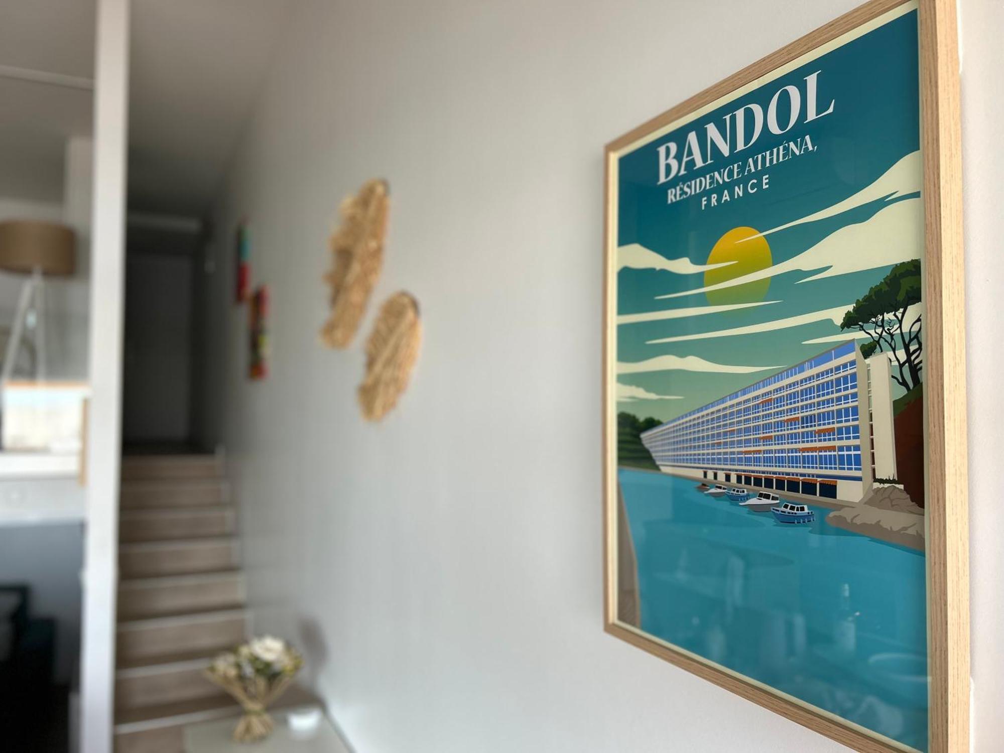 Horizon Bleu Bandol : Appartement Pieds Dans L'Eau Bagian luar foto